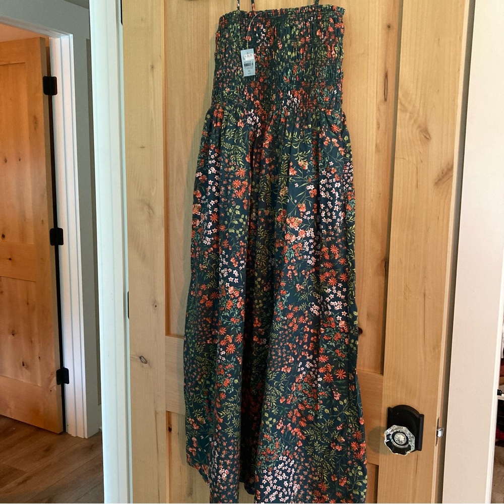Loft Floral Midi/Maxi Dress NWT